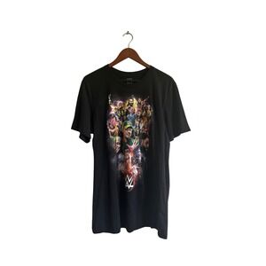 WWE Authentic Is Coming Home 2021-2022 Wrestlers Black Graphic T-Shirt‎ Men's L